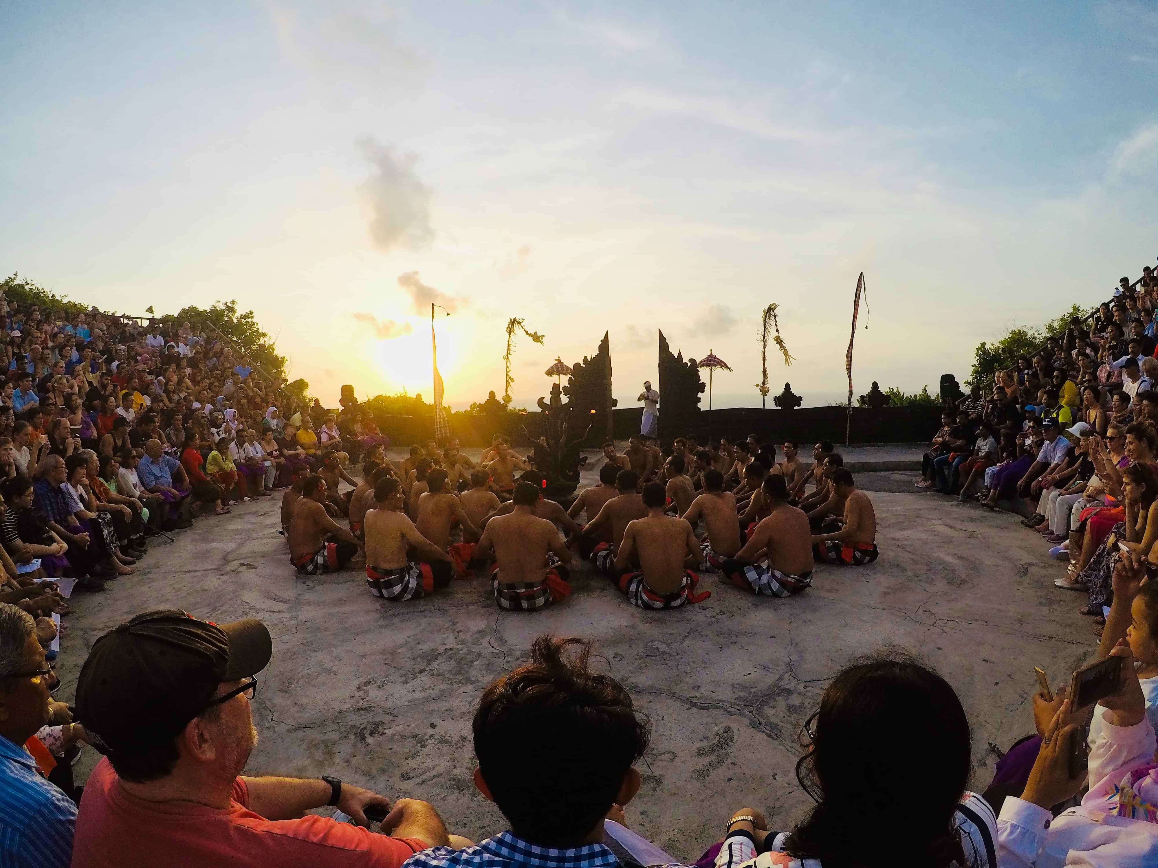 South Bali Trail A - South Bali Beaches visit: Any two beaches (Nusa Dua Beach/Pandawa Beach/Padang Padang Beach), GWK Culture Park, Uluwatu Cliff Temple and Kecak Dance.